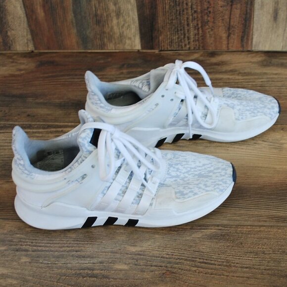 Adidas Men's EQT Support ADV Clear Onix White Black Shoes 8.5 BB1305 - Picture 1 of 6